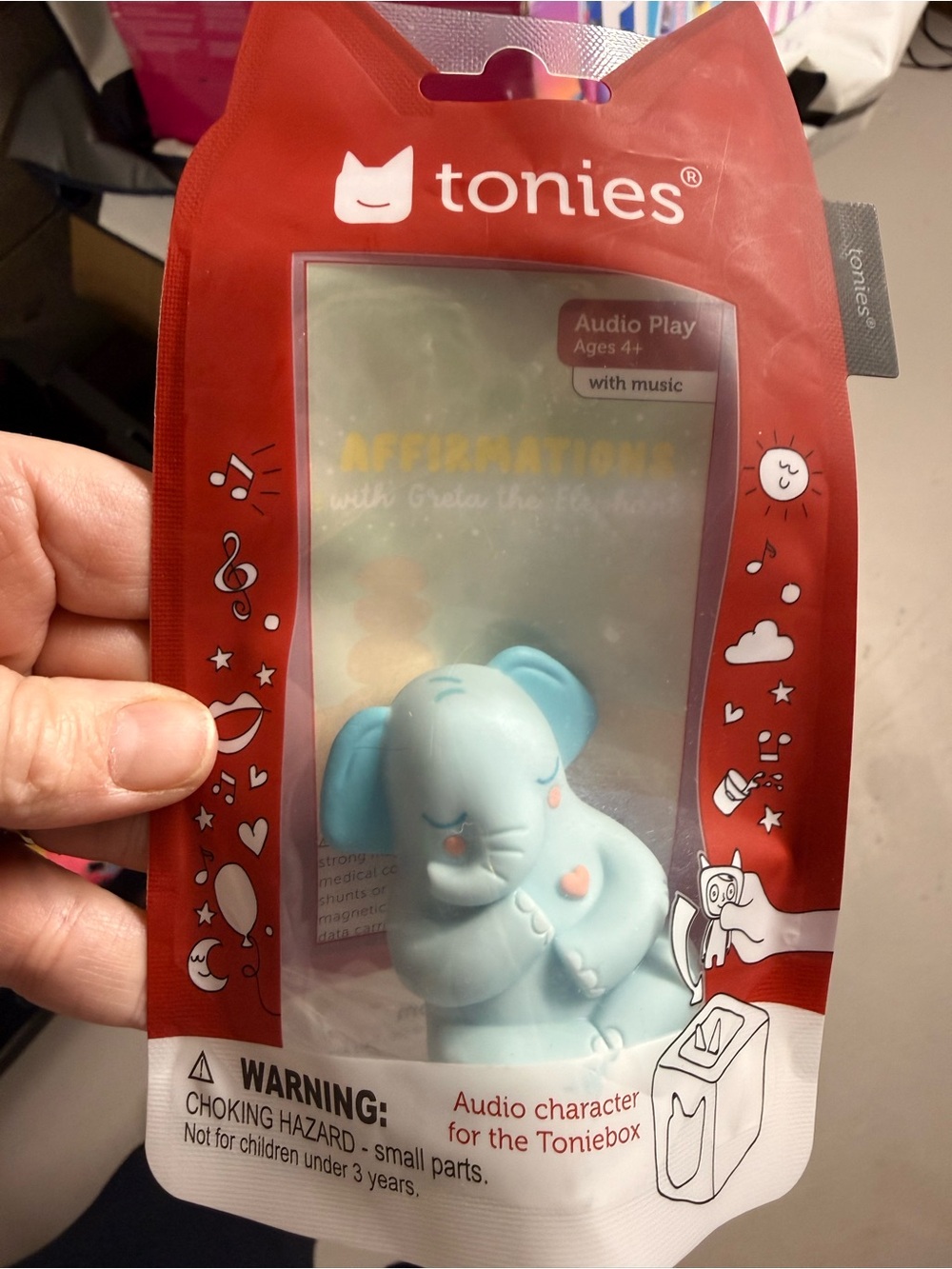 Tonies- Greta the Elephant- Mindfullness: Affirmations